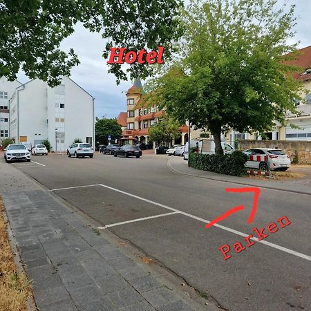 Hotel Restaurant Paelzer-Buwe Haßloch Exterior foto